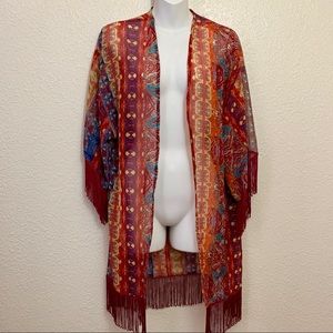 ANGIE Komodo with Fringe Size Medium